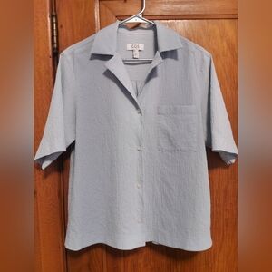COS men's button down shirt sleeve shirt size 4